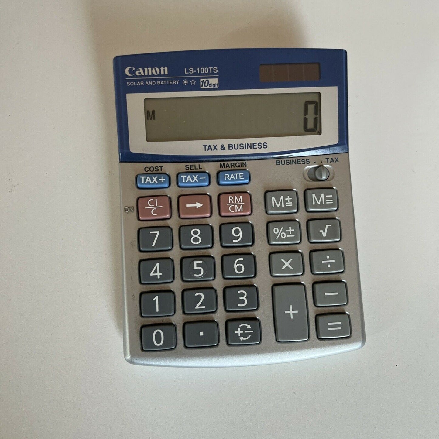 Canon LS-100TS Tax & Business Calculator 10- Digit