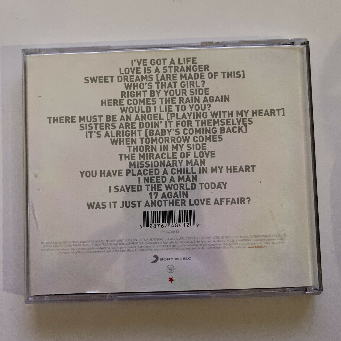 Ultimate Collection by Eurythmics (CD, 2005) Album