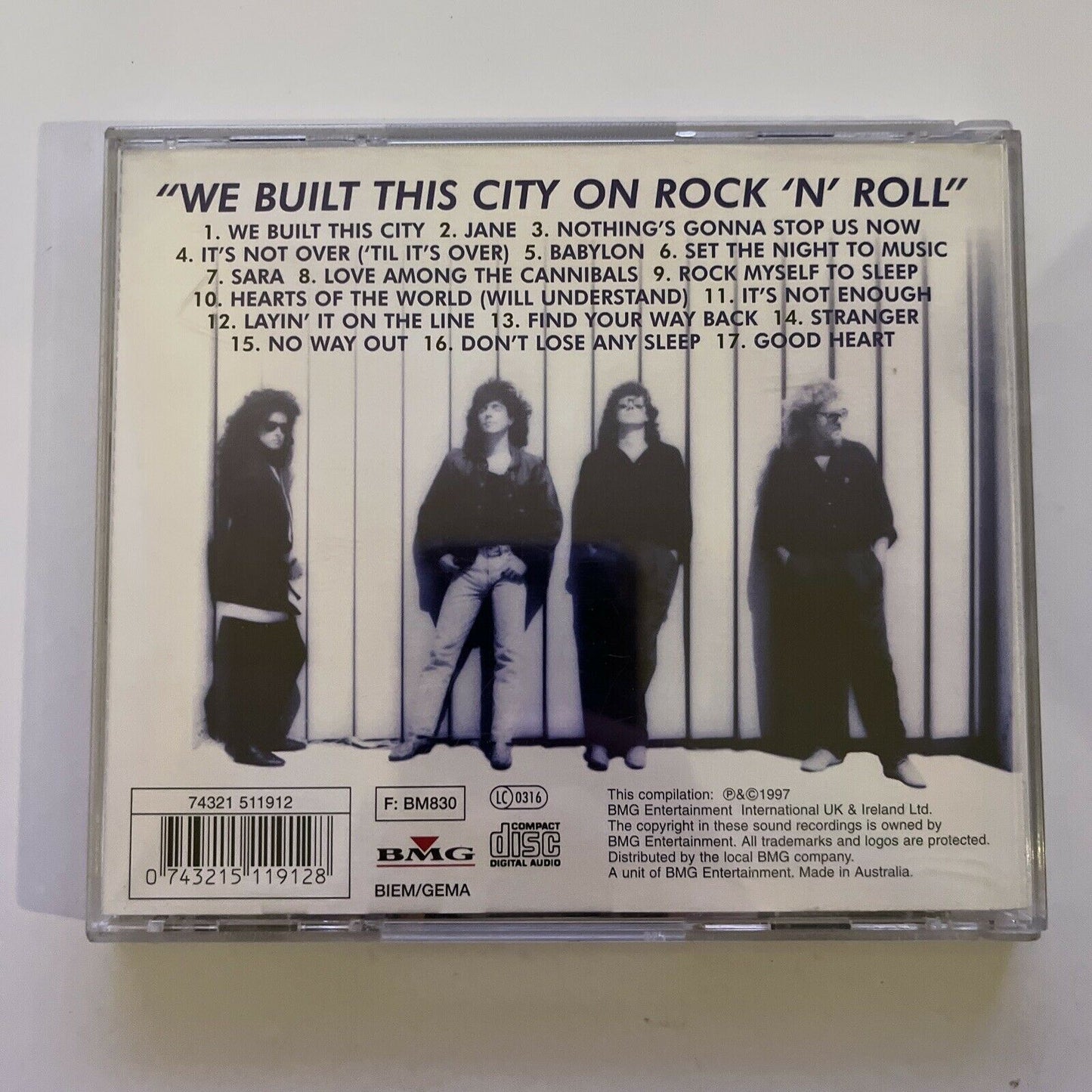 We Built This City: The Very Best of Starship by Starship (CD, 1997)