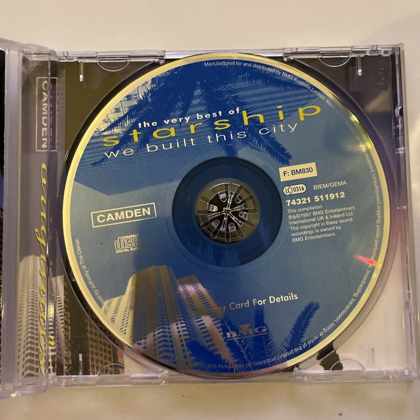 We Built This City: The Very Best of Starship by Starship (CD, 1997)