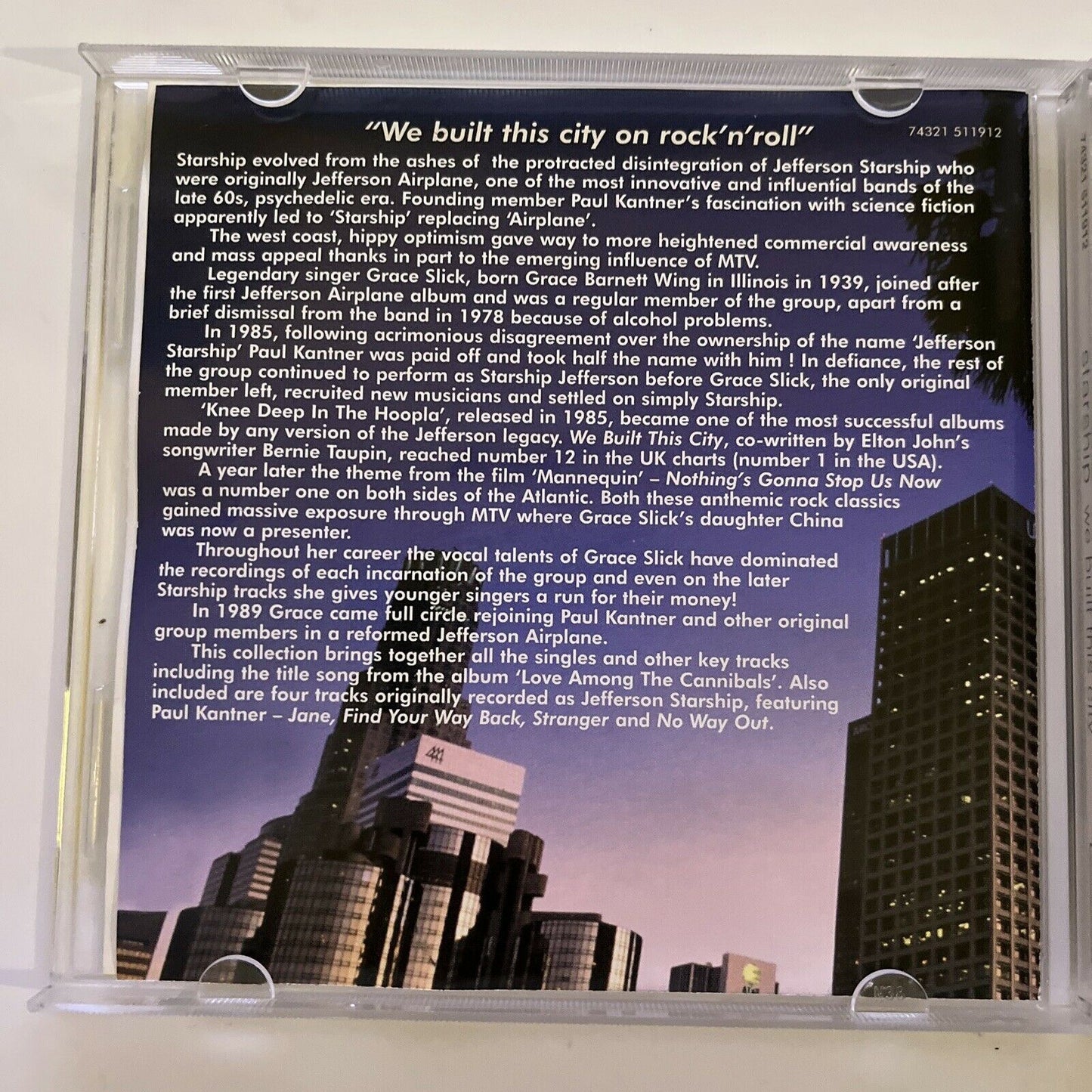 We Built This City: The Very Best of Starship by Starship (CD, 1997)