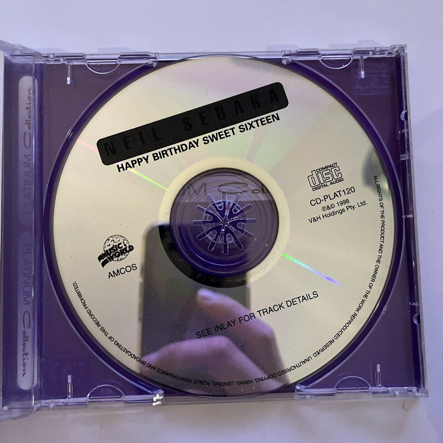 Neil Sedaka – Happy Birthday Sweet Sixteen (CD, 1992) Album