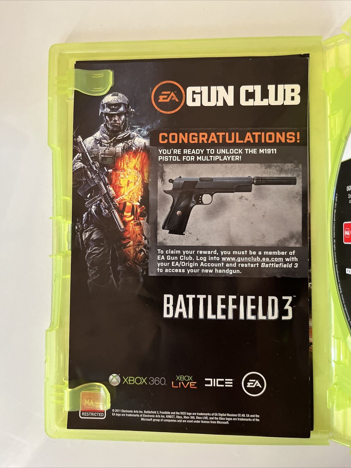 Battlefield 3 - Microsoft Xbox 360 PAL 2-Disc Shooter Game