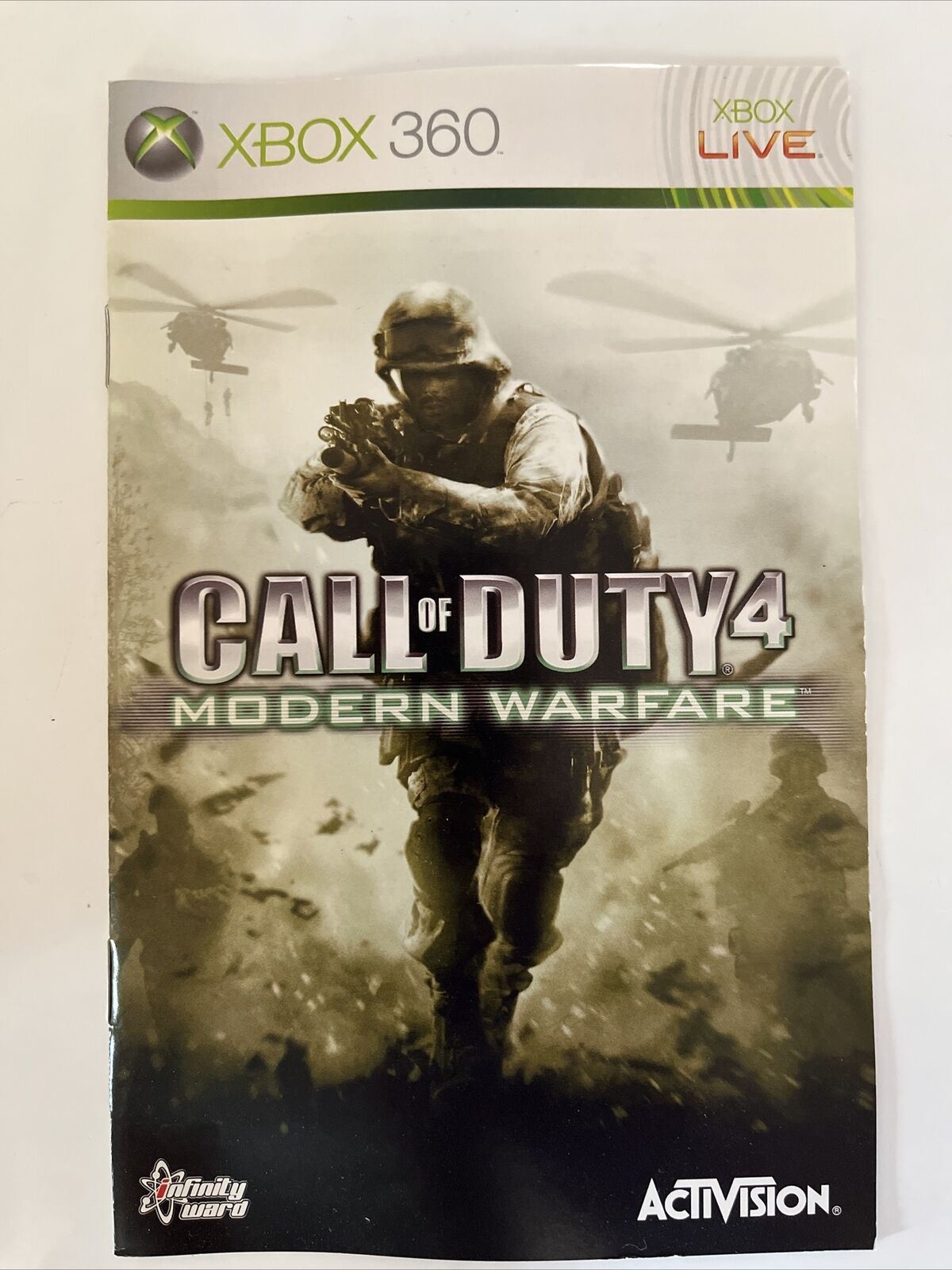 Call of Duty 4: Modern Warfare - Microsoft XBOX 360 PAL Game with Manual