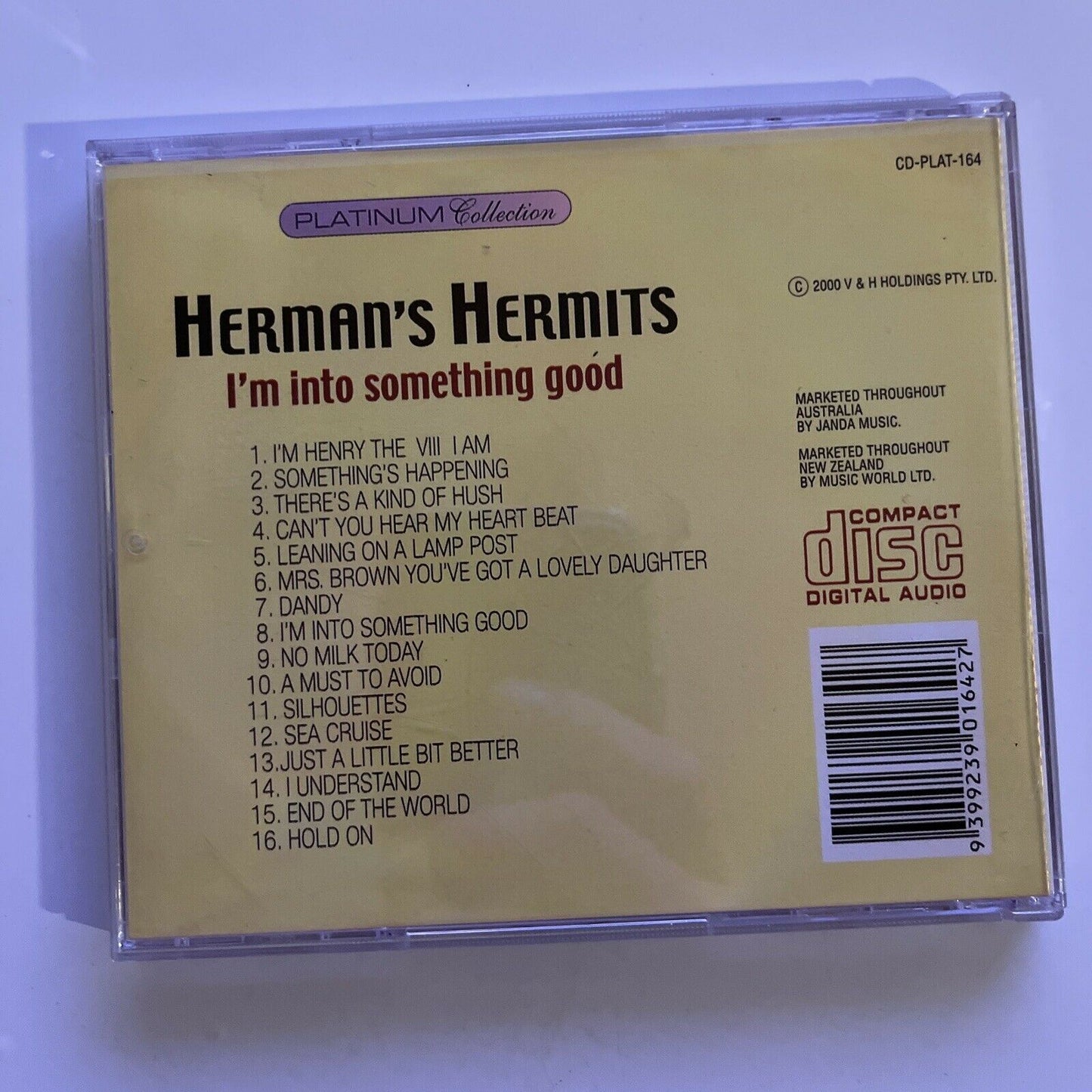 Herman's Hermits – I'm Into Something Good (CD) Album