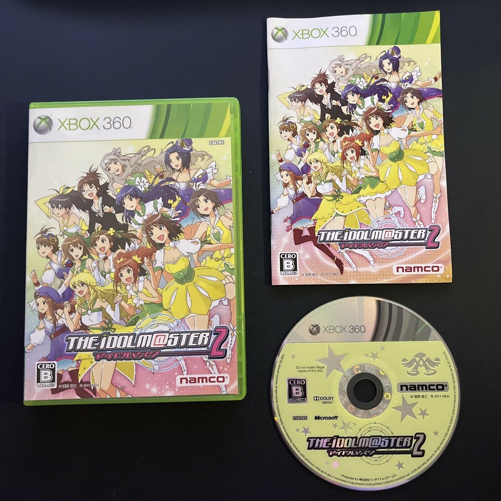 The Idol Master 2 - Microsoft XBOX 360 NTSC-J JAPAN Game Complete