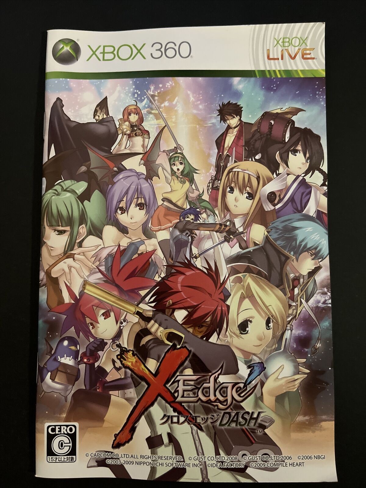 X-Edge Dash - Microsoft XBOX 360 NTSC-J JAPAN Game Complete with Manual