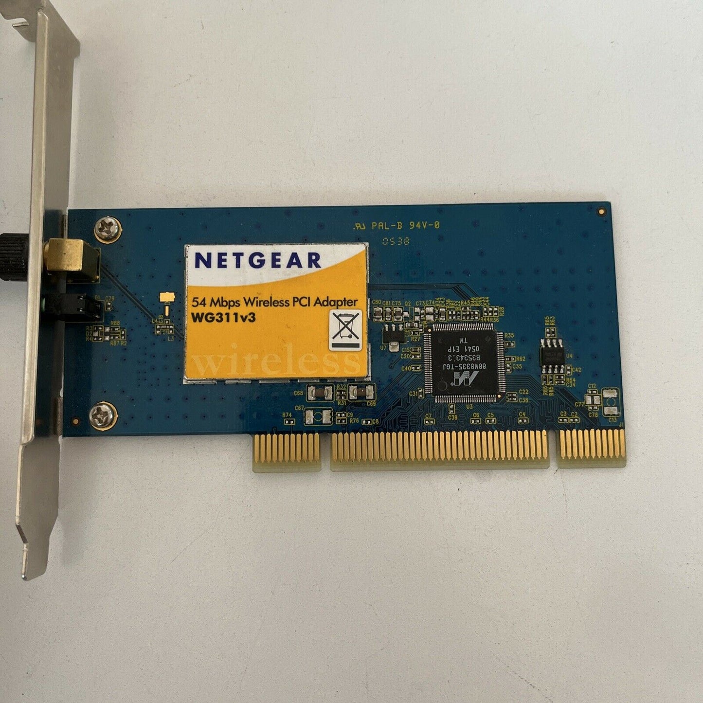 Netgear WG311v3 54 Mbp Wireless PCI Adapter