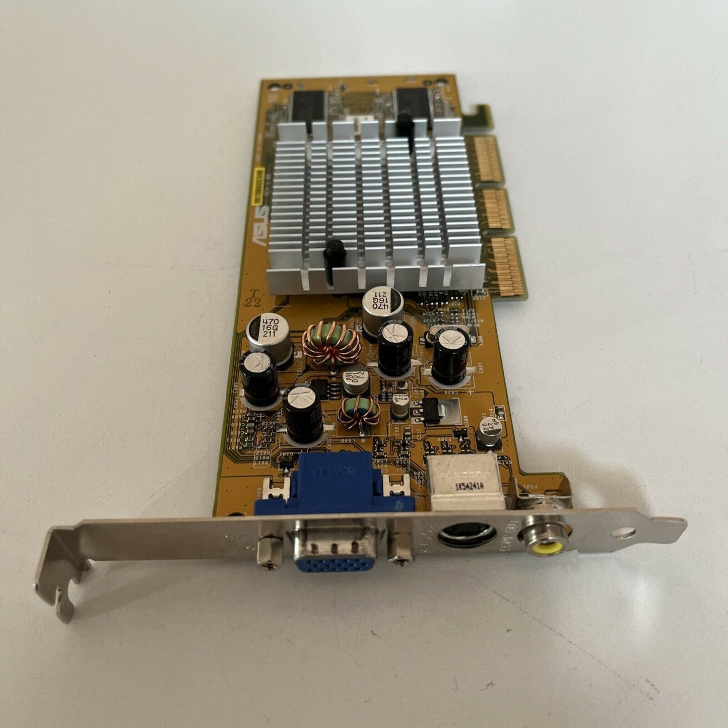 ASUS V8170 Magic/T 64MB AGP Video Card VGA S-Video Composite Out
