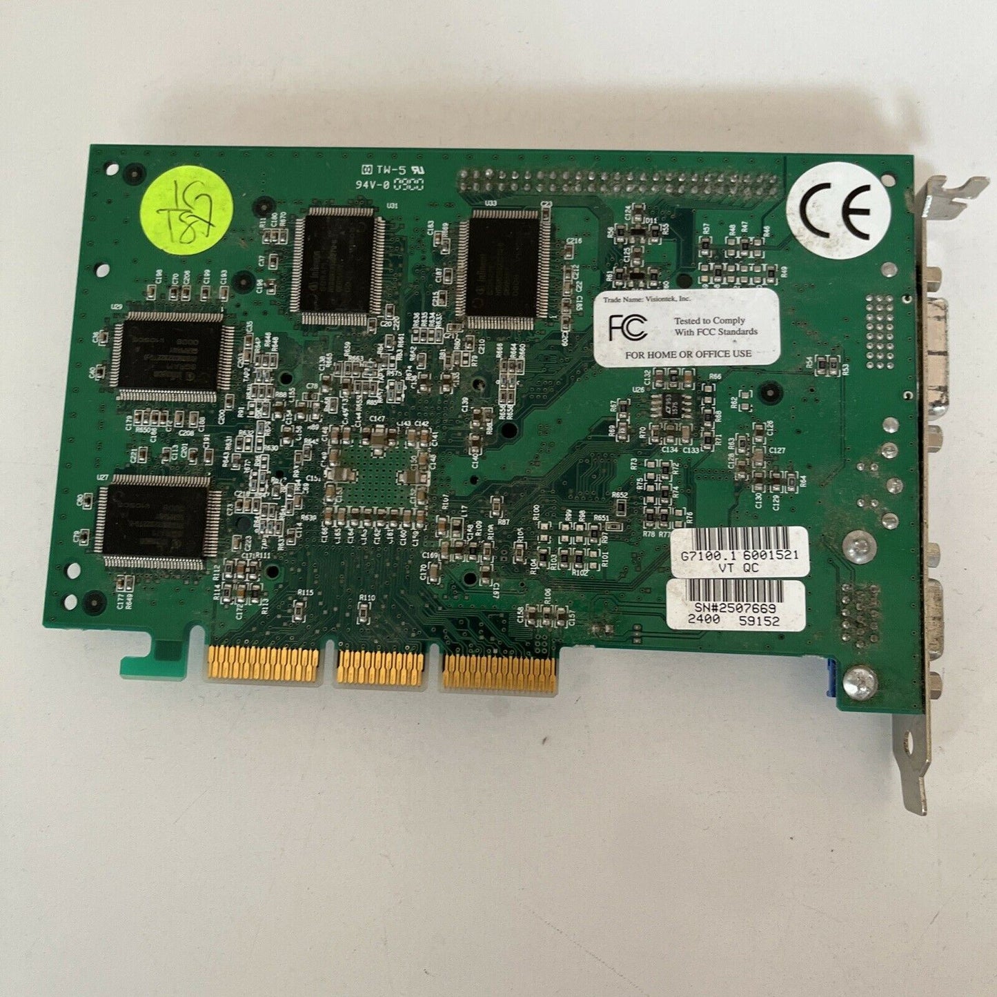 NVIDIA GeForce 256 32mb Nv990.0 Video Graphics Card AGP VGA DVI S-Video