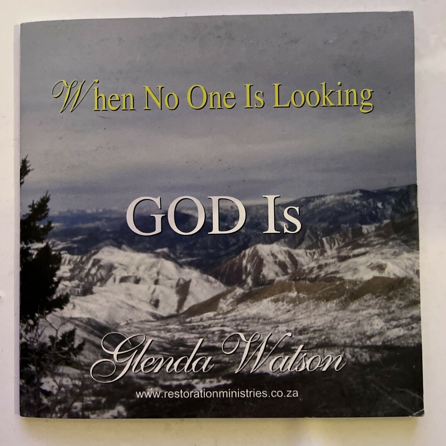 4x Glenda Watson - Forgiveness, It is Well, When Disappointment Comes, God is CD