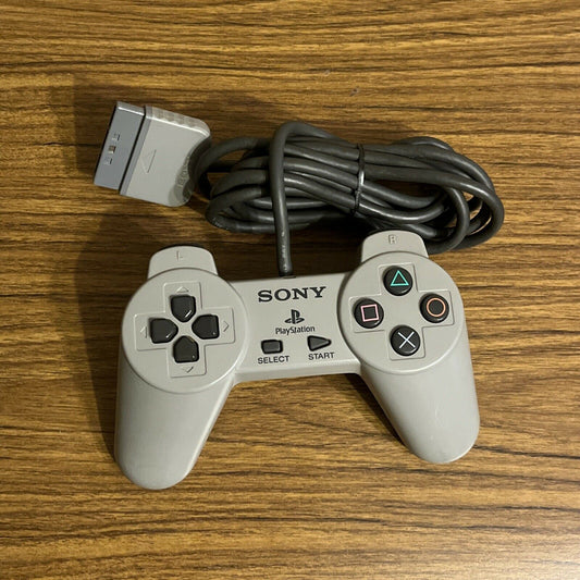 Official Sony PlayStation PS1 Controller Gamepad 100% Genuine - Tested & Cleaned