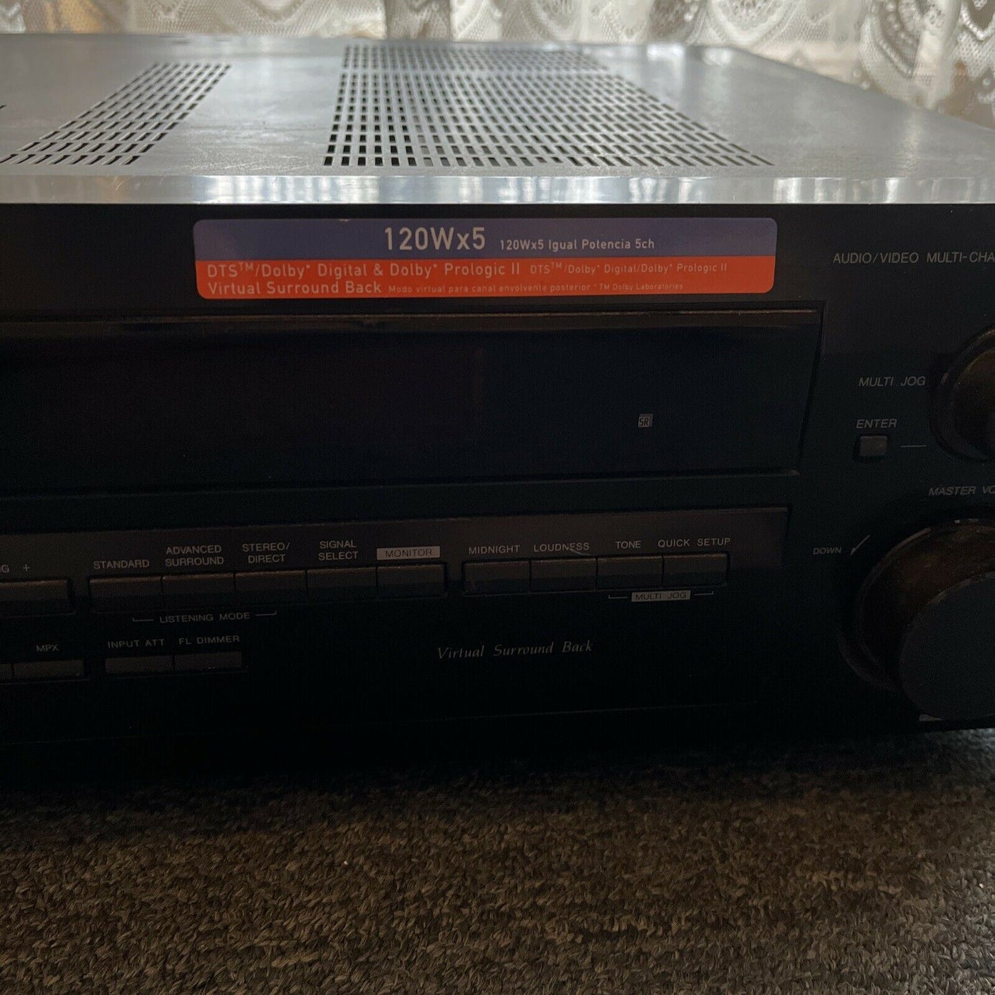 Pioneer Audio/Video Multi-Channel Receiver VSX-D512 (NO Remote)