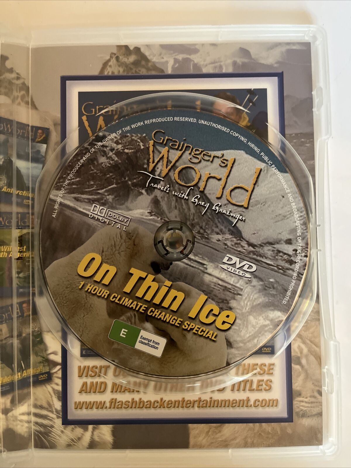 Graingers World: On Thin Ice - Climate Change Special (DVD) All Regions
