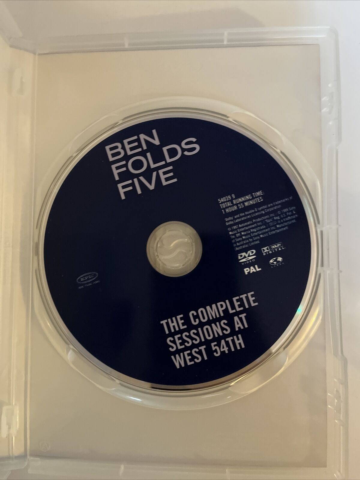 Ben Folds Five - Sessions At West 54th (DVD, 2001) All Regions