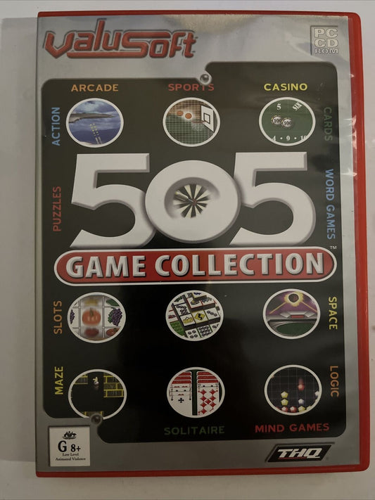 505 Game Collection For XP - PC Windows THQ