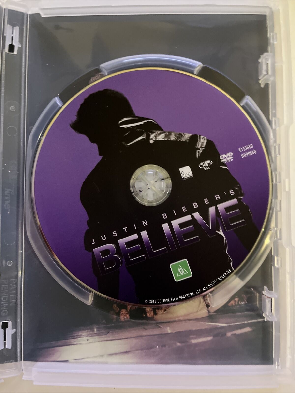 Justin Bieber's Believe (DVD, 2013) Justin Bieber, Usher, Will i Am. Region 4