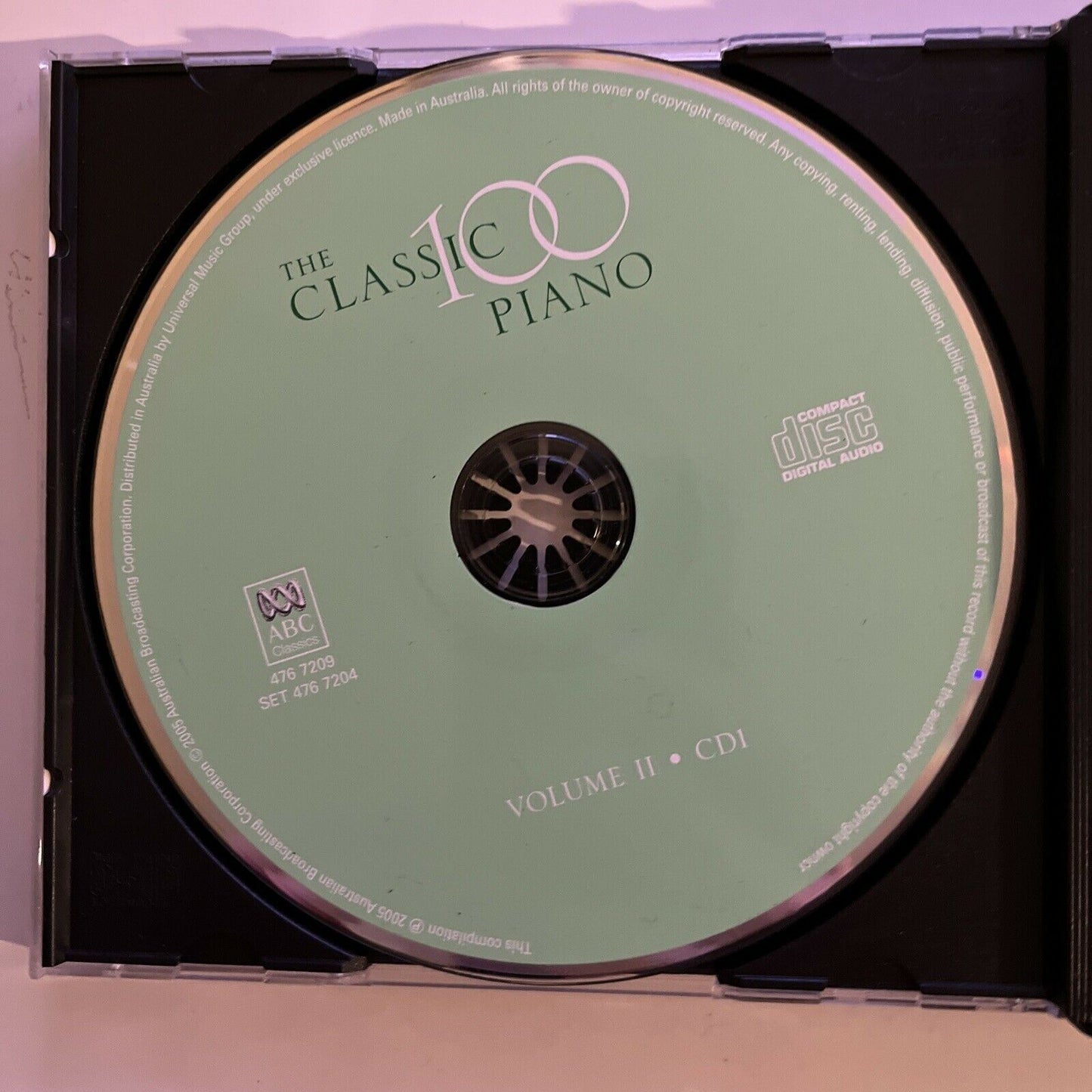 ABC Classics The Classic 100 Piano Volume II (CD, 4-Disc Set)
