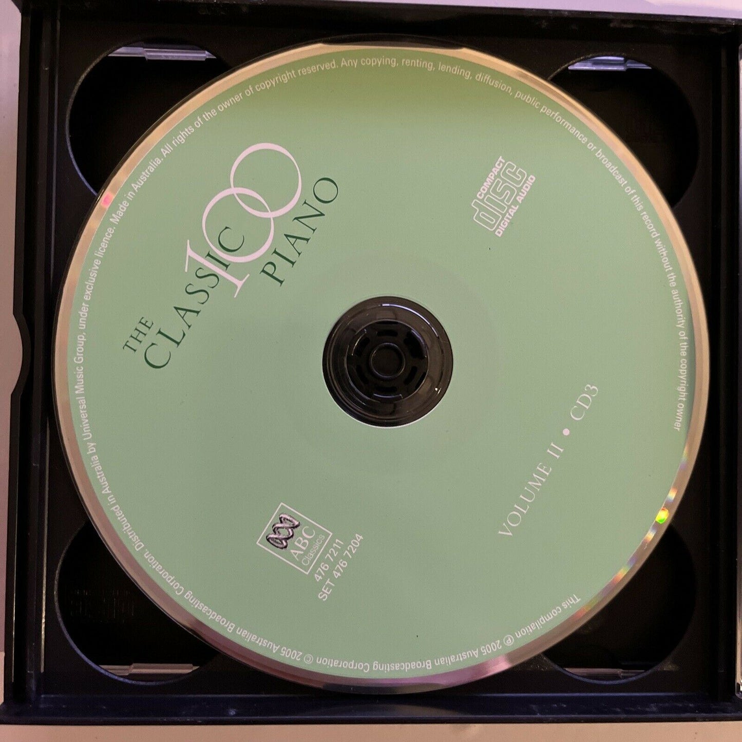 ABC Classics The Classic 100 Piano Volume II (CD, 4-Disc Set)