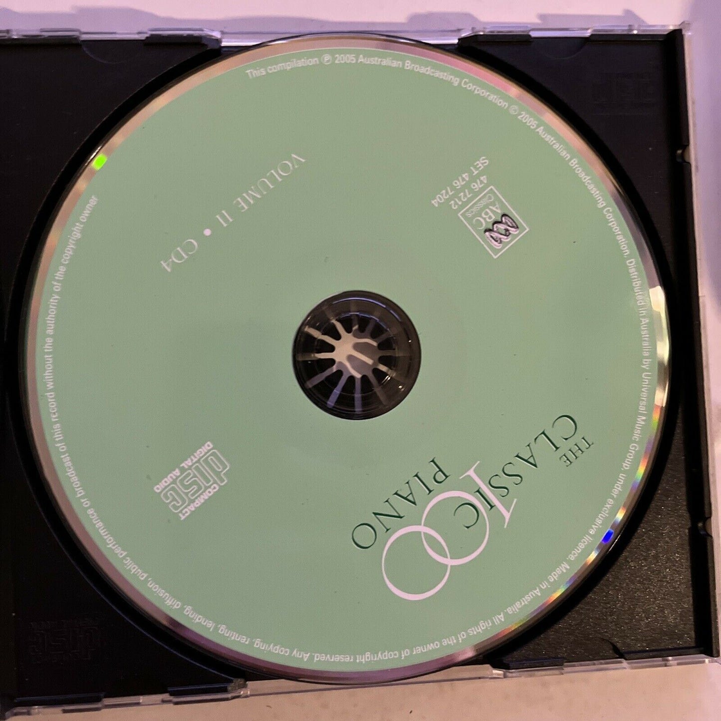 ABC Classics The Classic 100 Piano Volume II (CD, 4-Disc Set)