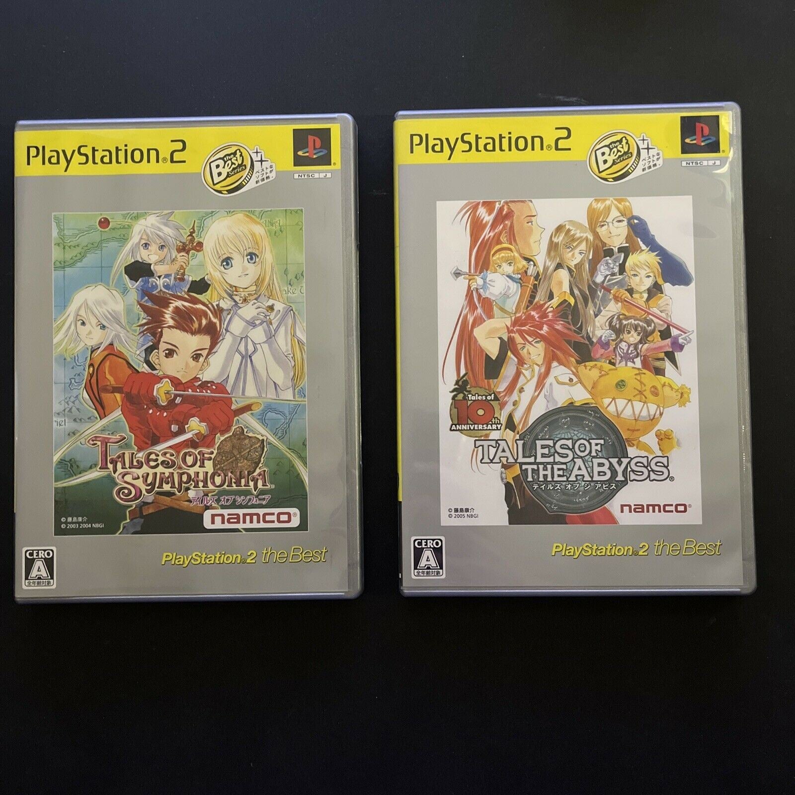 Tales of Symphonia + Tales of Abyss - PlayStation PS2 NTSC-J JAPAN Gam –  Retro Unit