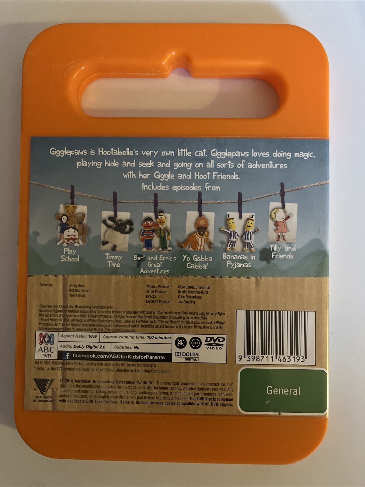 Giggle And Hoot Present Gigglepaws And Pals! (DVD, 2014) Region 4