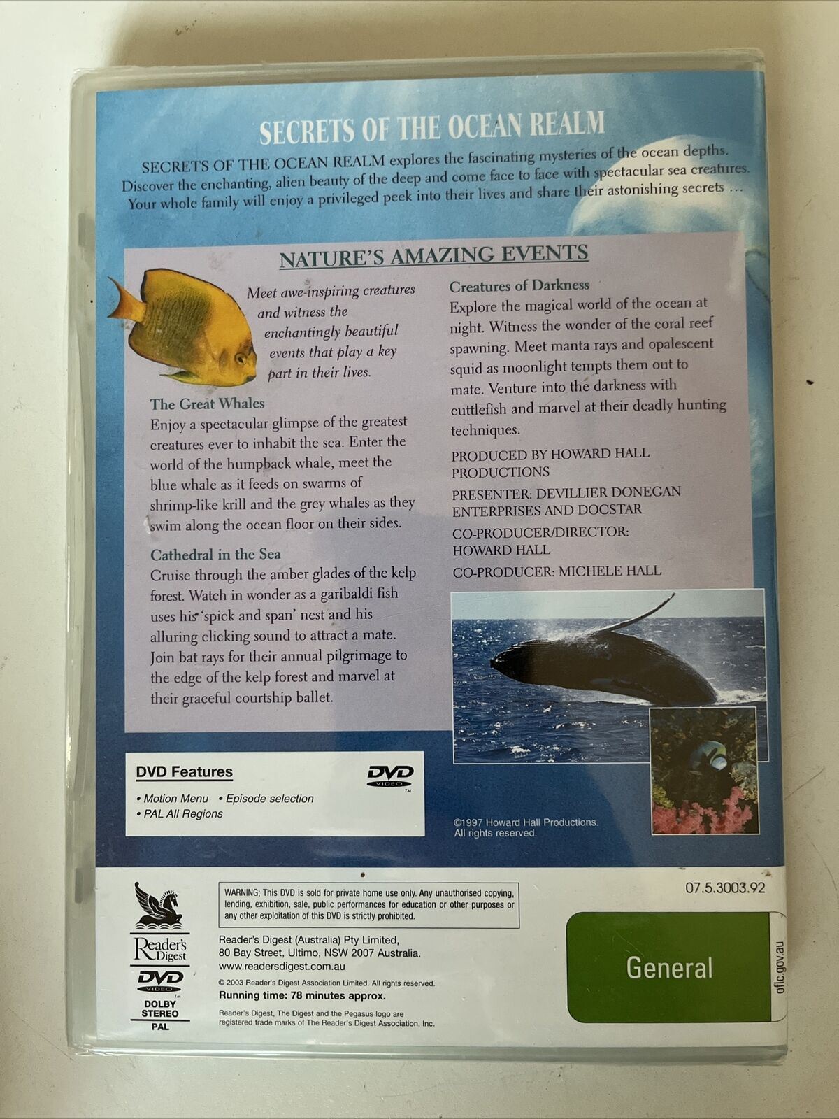 *New Sealed* Secrets of the Ocean Realm - Natures Amazing Events (DVD)