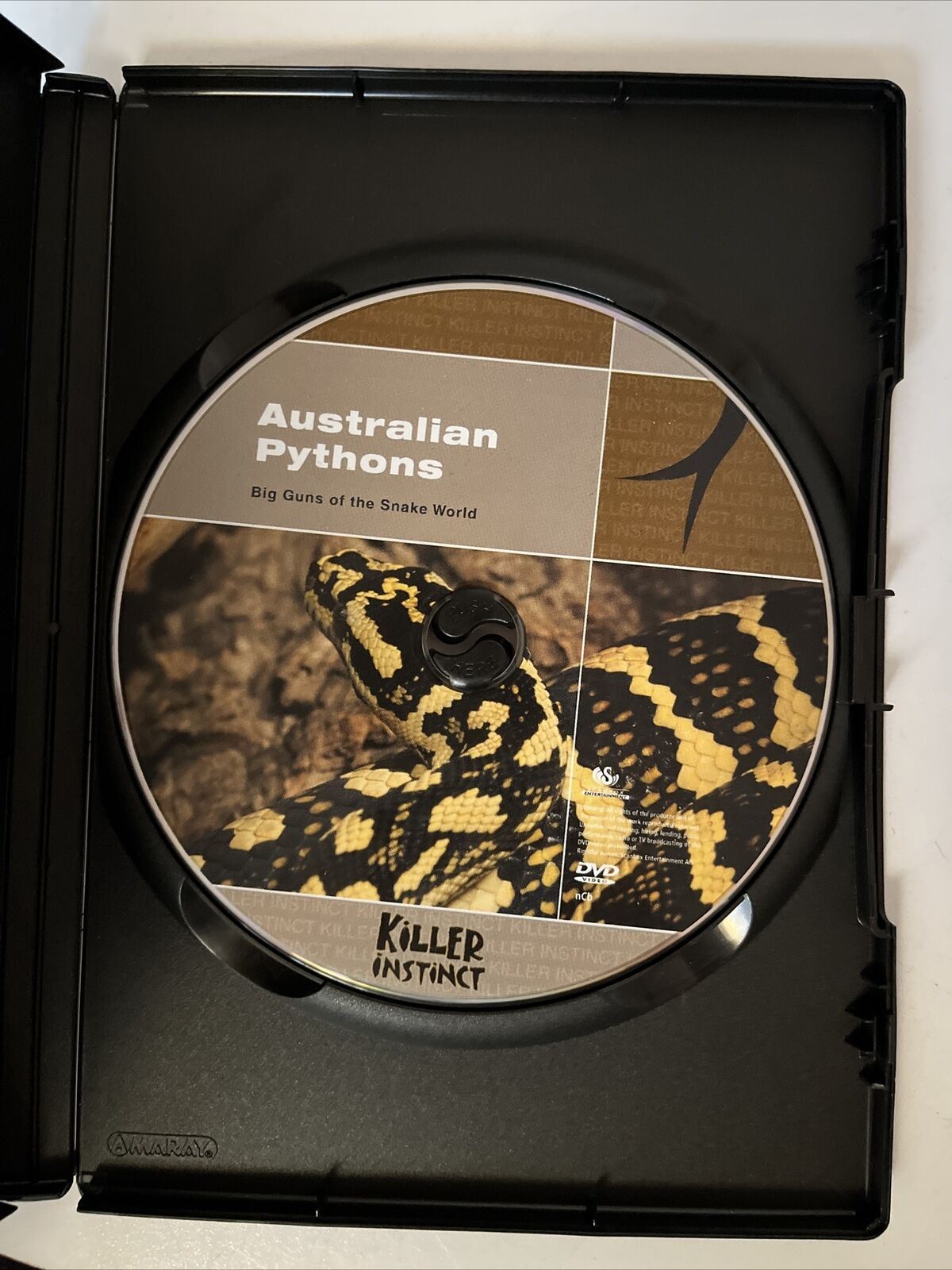 Killer Instinct - Australian Pythons (DVD) Documentary. Rob Bredl All Regions