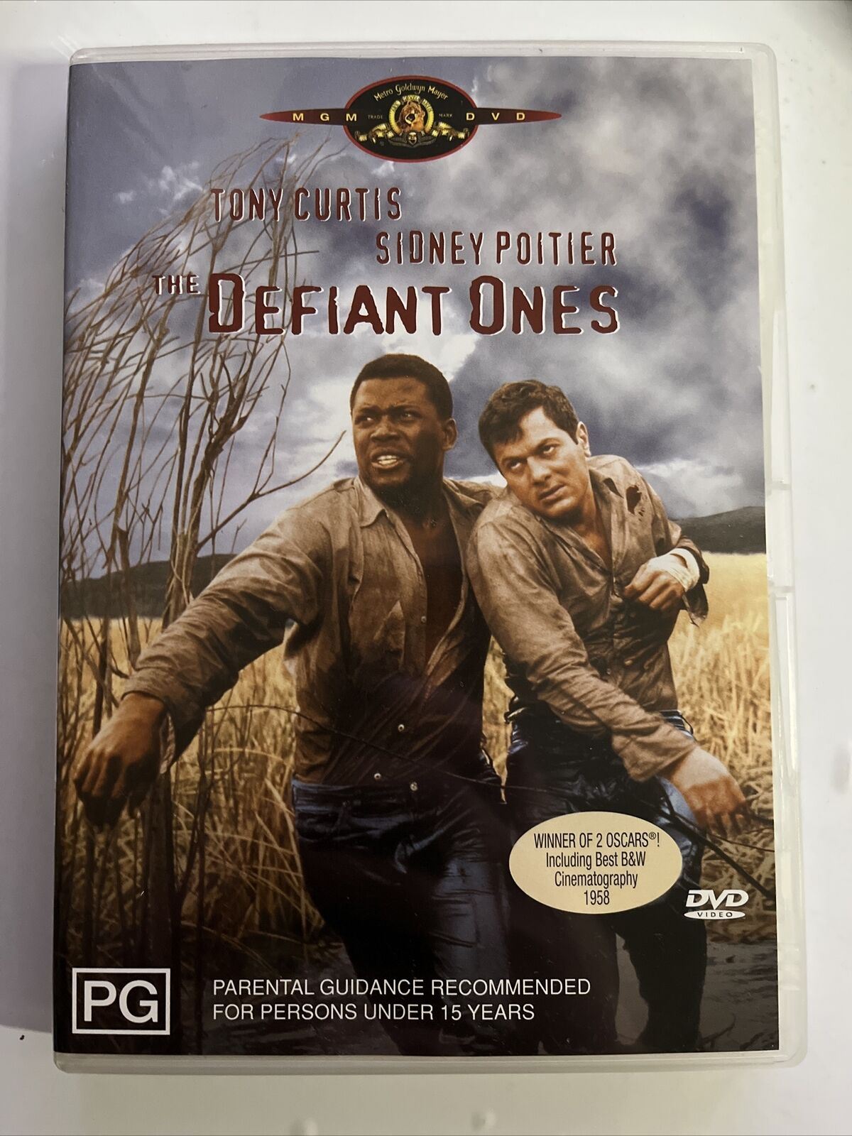 The Defiant Ones (DVD, 1958) Tony Curtis, Sidney Poitier. Escape Thriller Film