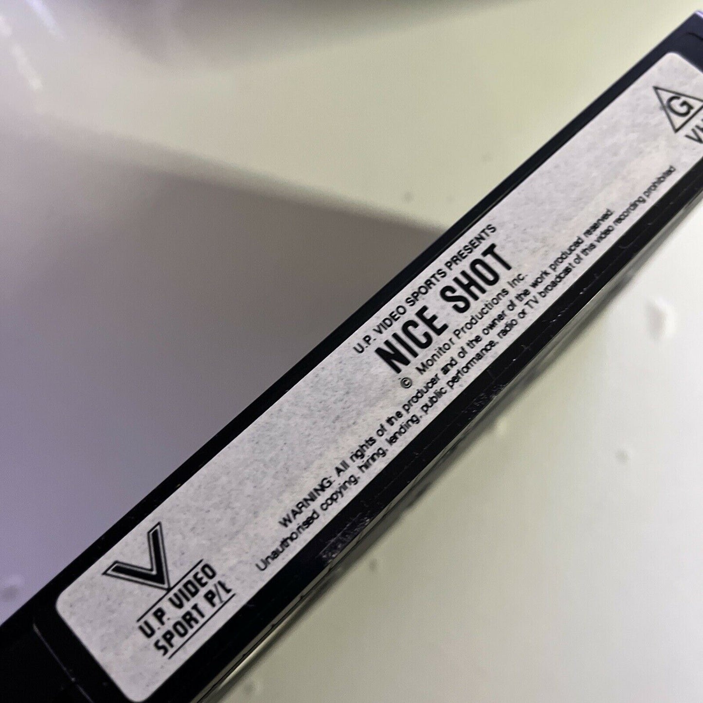 Nice Shot (VHS, 1988) PAL Charles Hogan - Instructional Perfect Golf Swing