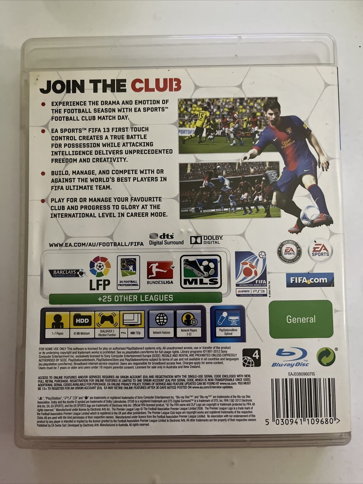 FIFA 13 - Sony Playstation 3 PS3 EA Soccer Game