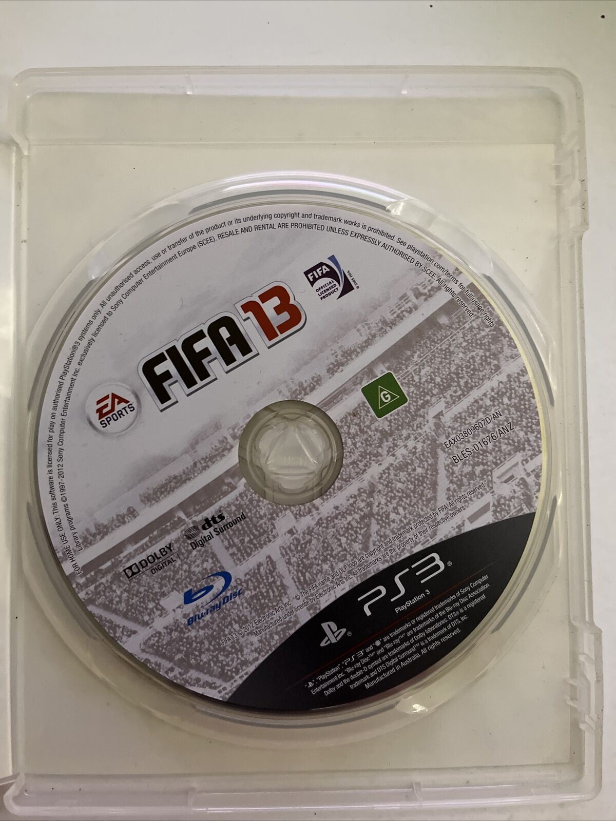 FIFA 13 - Sony Playstation 3 PS3 EA Soccer Game