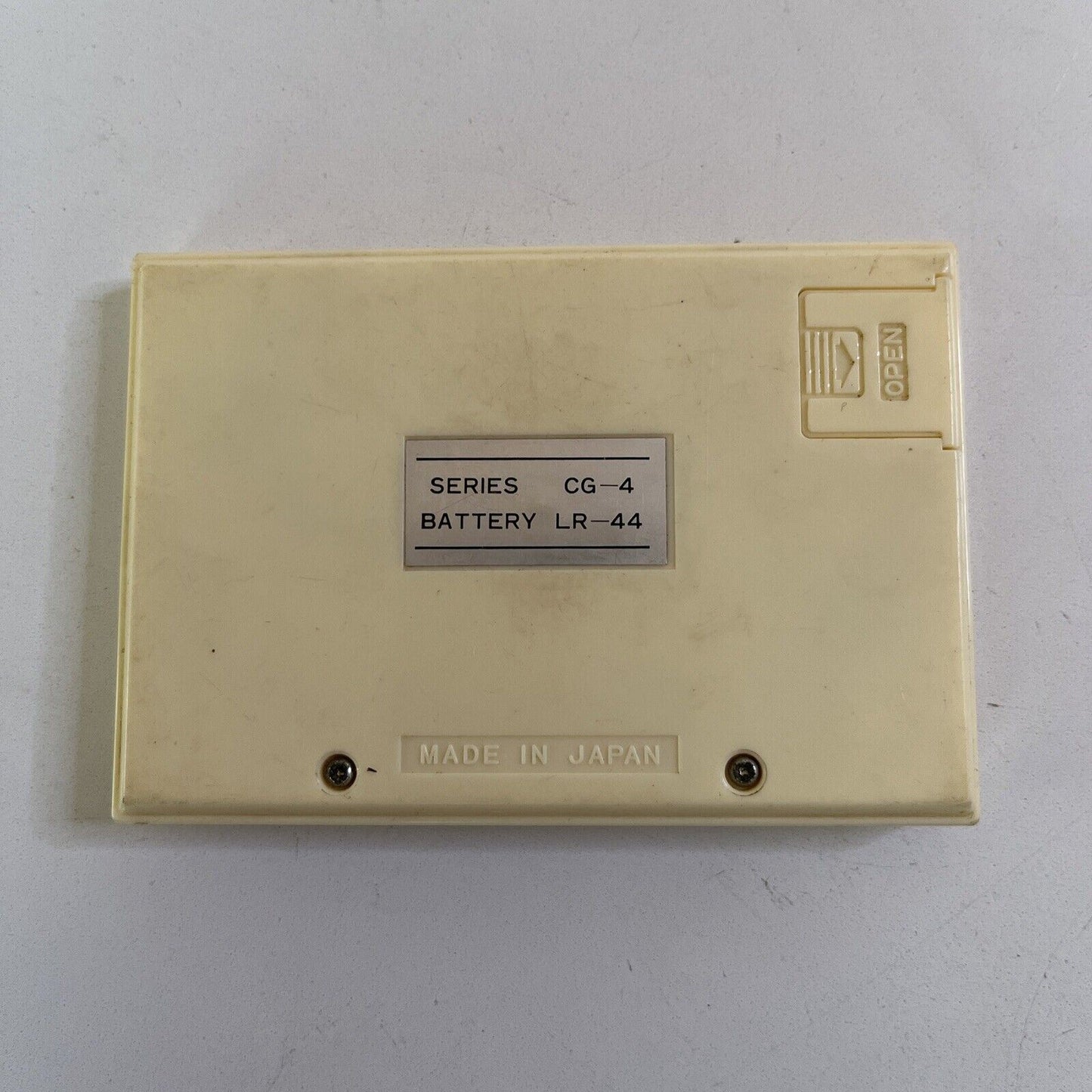 Q&Q Treasure Island LCD Game & Watch 1984 Made In Japan