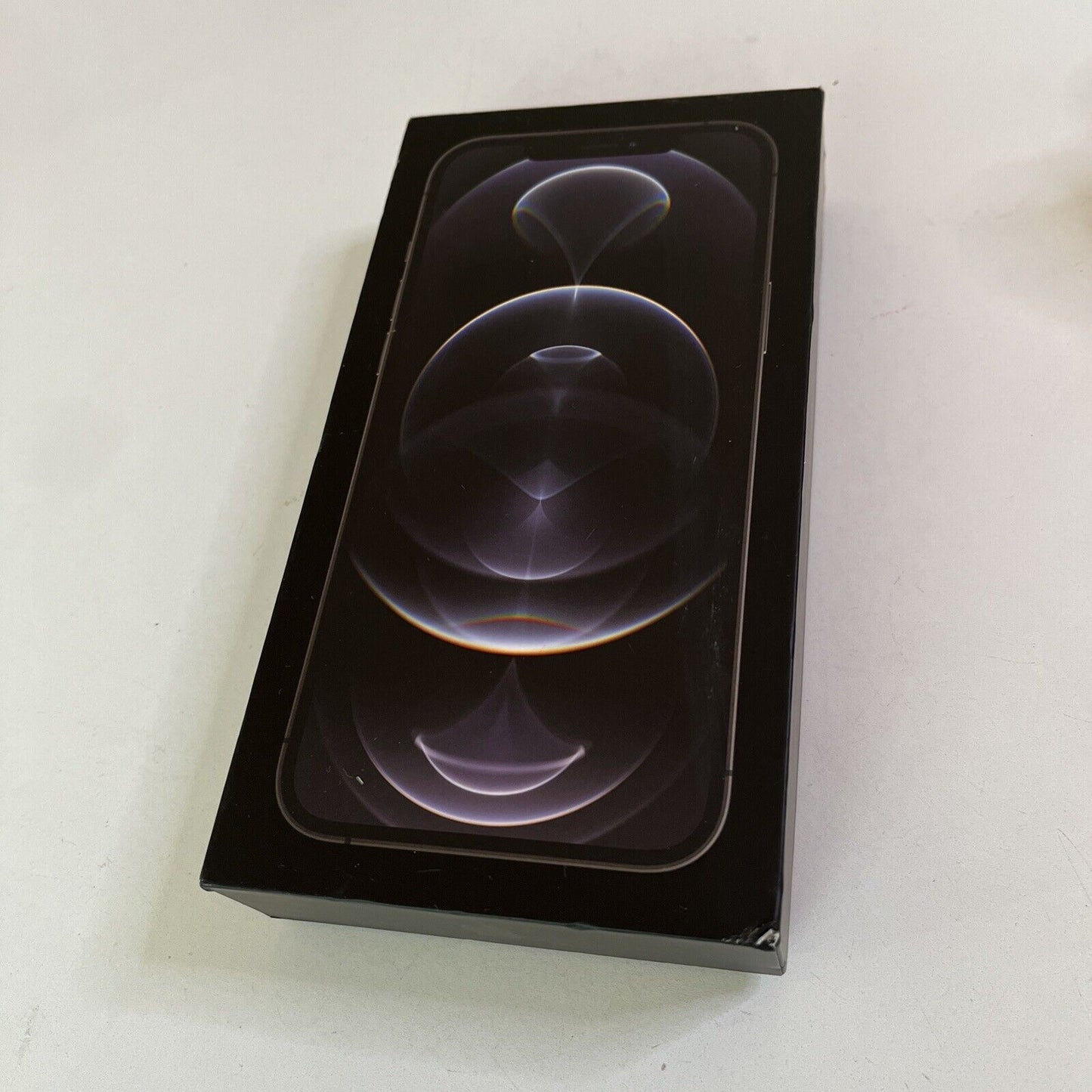 *Box Only* Genuine Apple iPhone 12 Pro Max Graphite 256 Box with Clear Cover