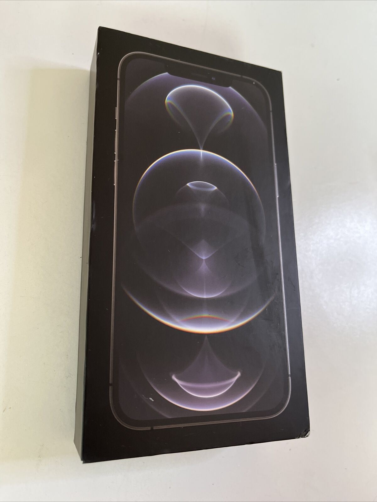 *Box Only* Genuine Apple iPhone 12 Pro Max Graphite 256 Box with Clear Cover