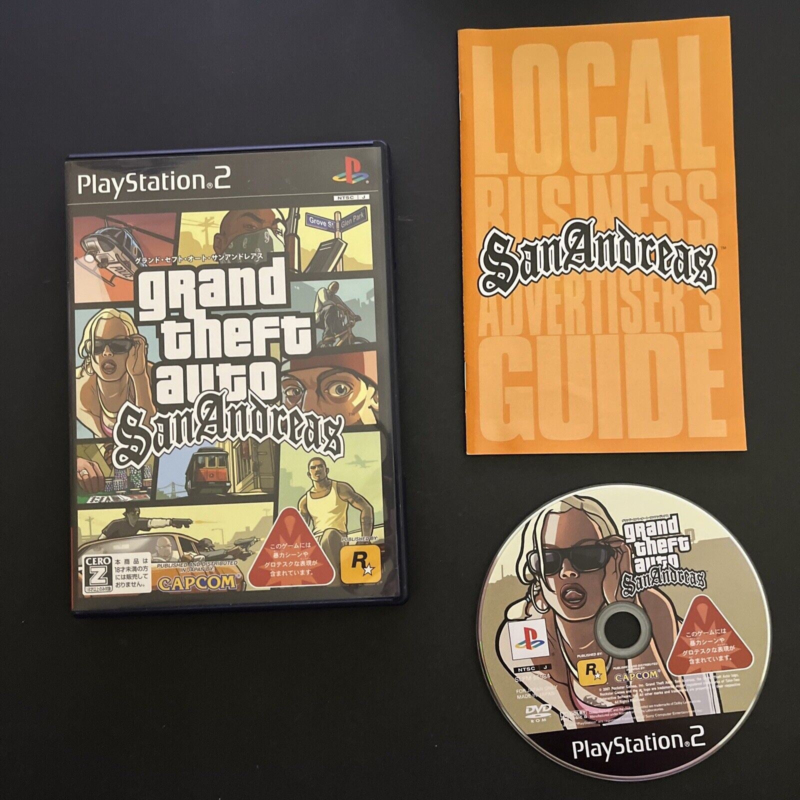 SONY PS2 Japan Grand Theft Auto Vice City PlayStation 2 NTSC-J