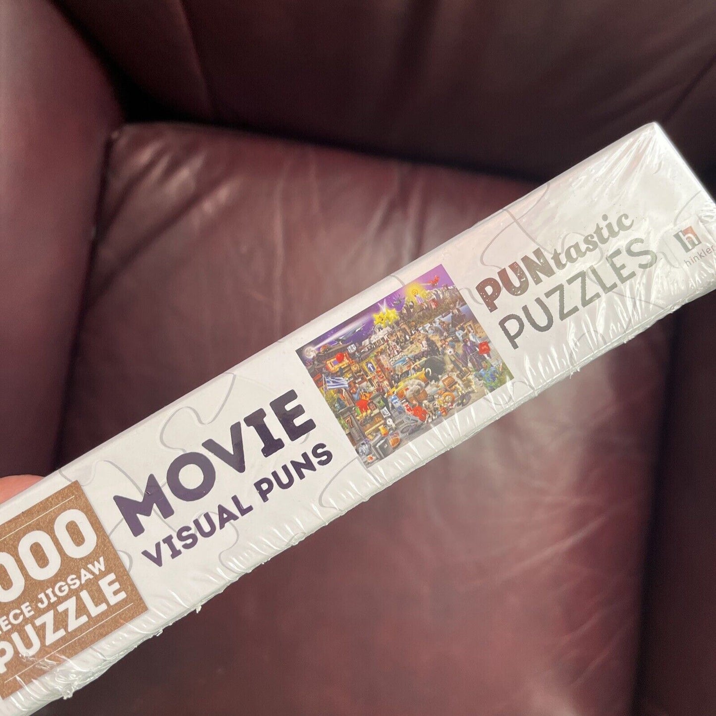 *New Sealed* Movie Visual Puns 1000pc Jigsaw Puzzle Hinkler