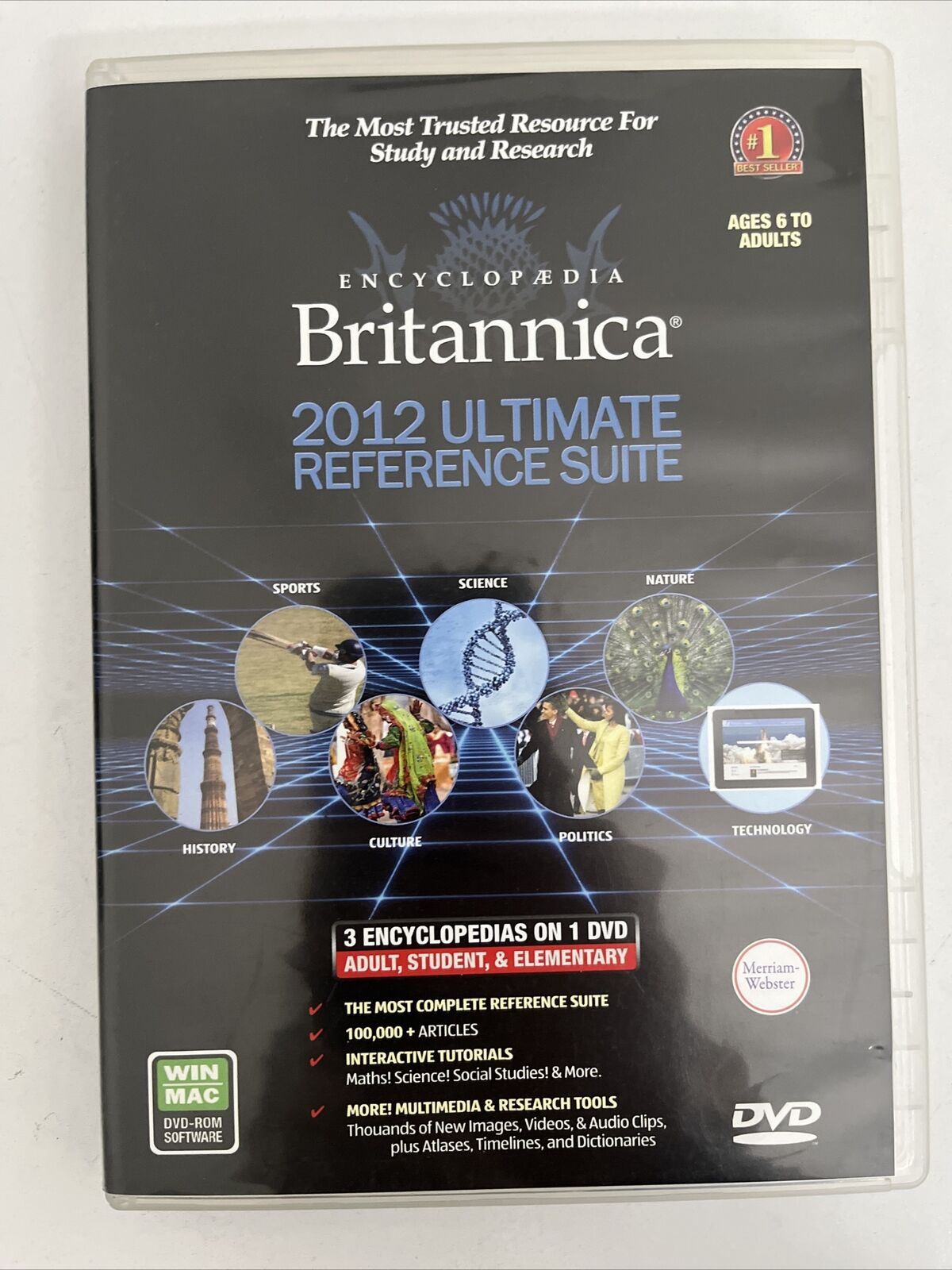 Encyclopaedia Britannica 2012 Ultimate Reference Suite PC Windows & Mac