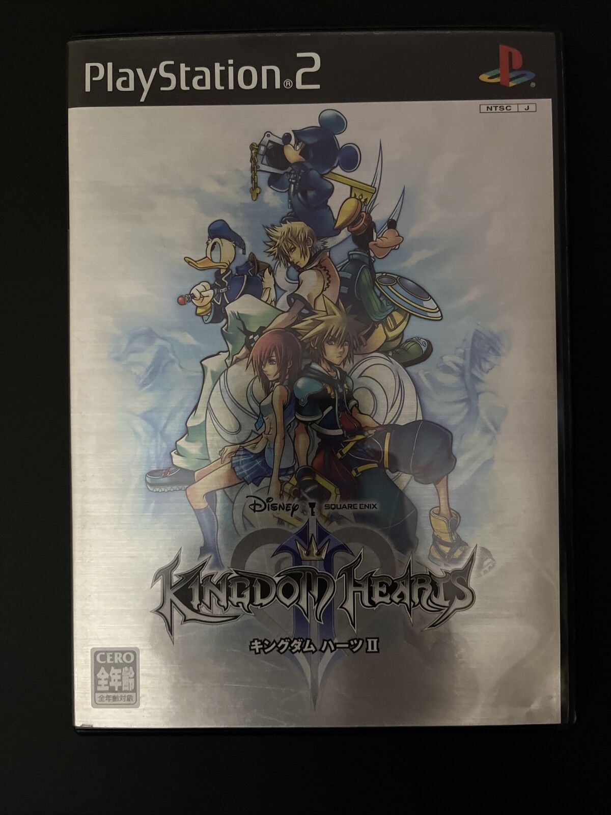 Kingdom Hearts 1 & 2 - PlayStation PS2 NTSC-J Japan Square Enix Action RPG Game