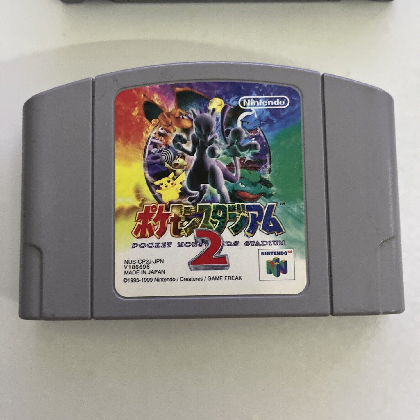 Pokemon Stadium 1 & 2 - Nintendo 64 NTSC-J JAPAN N64 Game