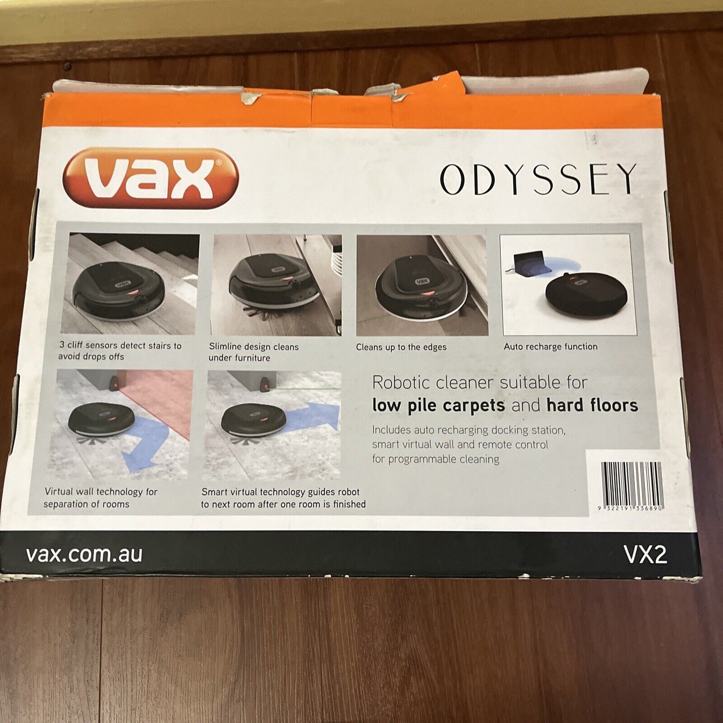 Vax Odyssey Robotic Cleaner VX2 Automatic Vacuum Machine