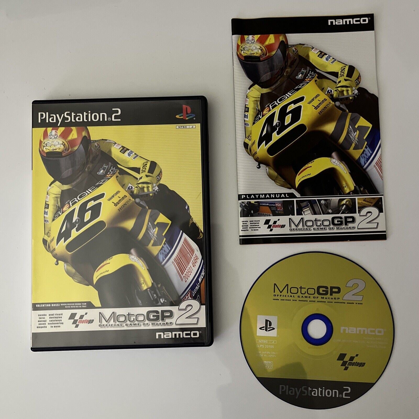 MotoGP 2 - Sony PlayStation 2 PS2 NTSC-J JAPAN Namco Motorcycle 