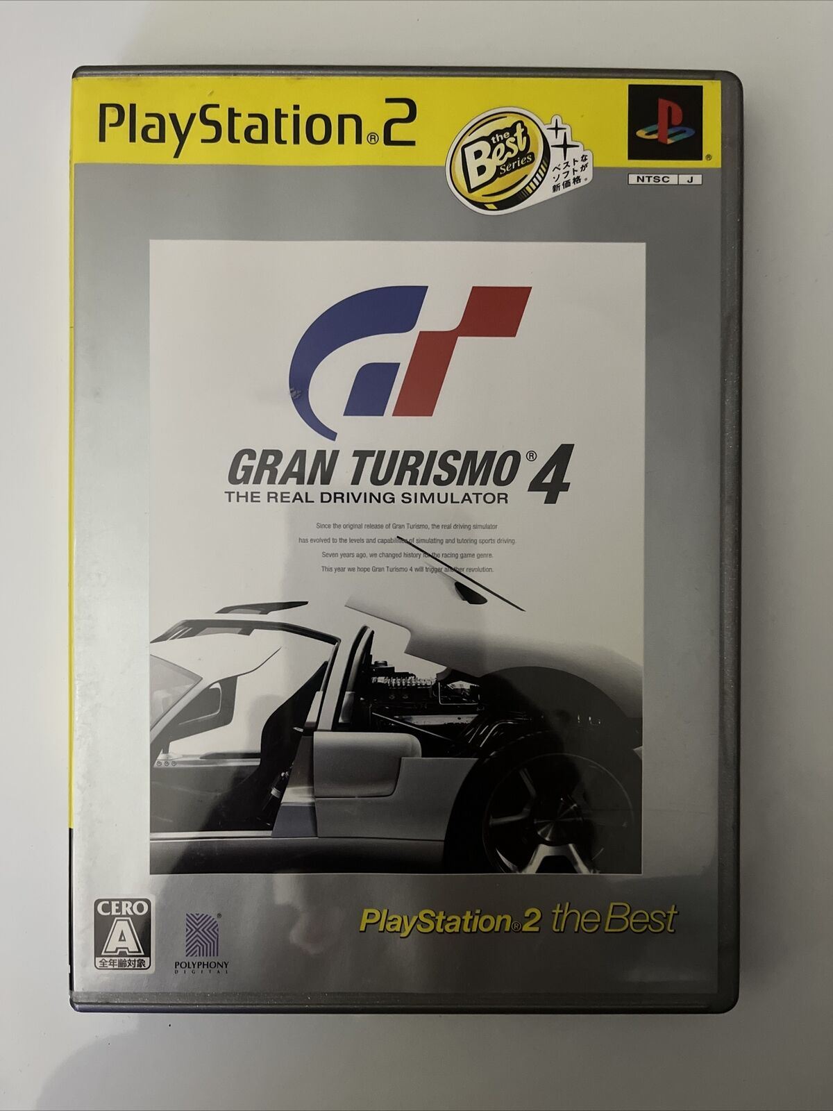 Gran Turismo 4 - Sony PlayStation 2 PS2 NTSC-J JAPAN 2004 Racing Sim Game
