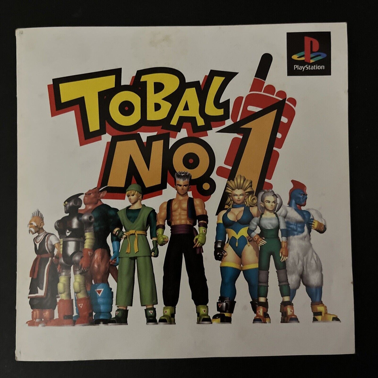 Tobal No 1 + Final Fantasy 7 Sample CD - Sony PlayStation PS1 NTSC-J JAPAN Game