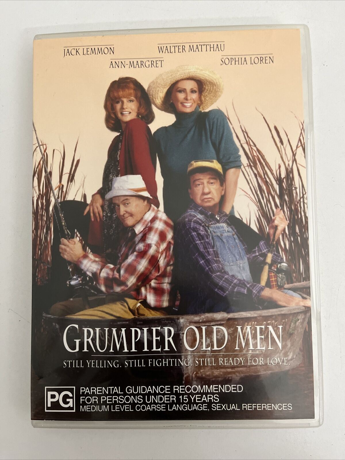 Grumpier Old Men (DVD,1995) Jack Lemmon, Walter Matthau Sophia Loren NEW Region4