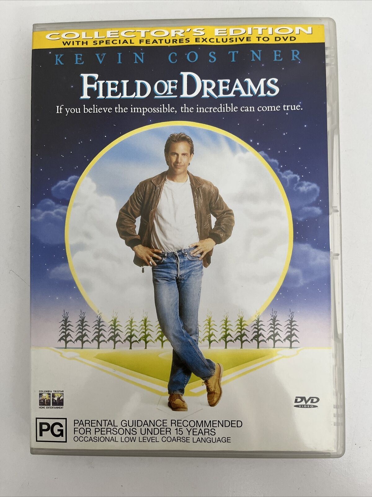 Field Of Dreams (dvd, 1989) Kevin Costner, James Earl Jones, Ray Liott 