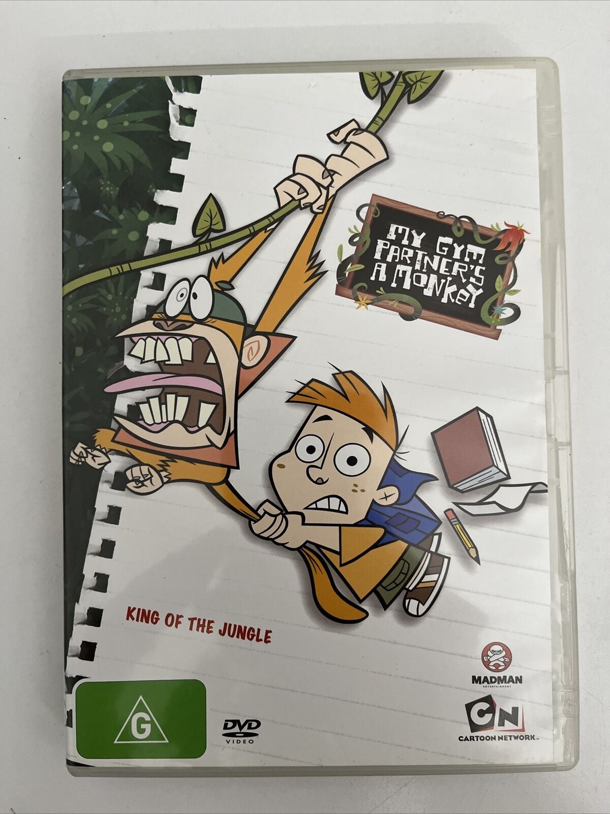 My Gym Partner's a Monkey - King of the Jungle (DVD, 2005) Region 4 NE ...