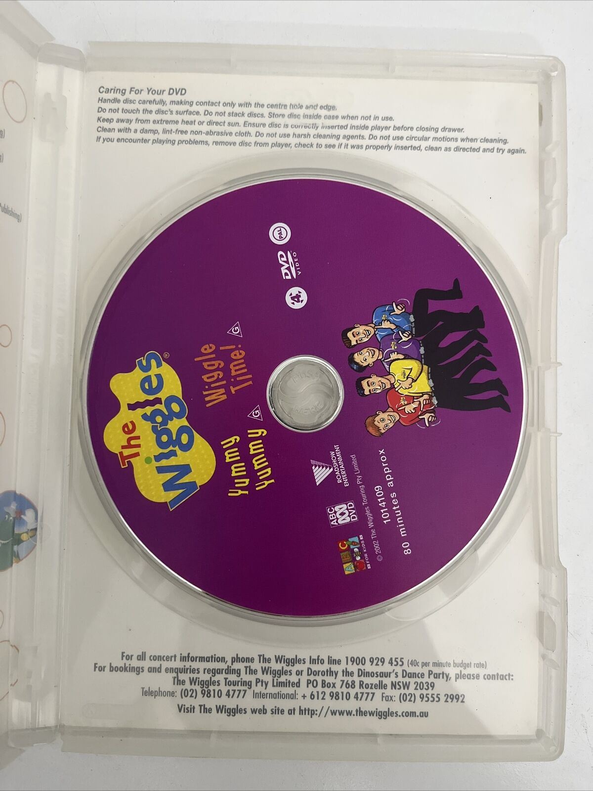 The Wiggles - Wiggle Time! / Yummy Yummy (DVD) Region 4