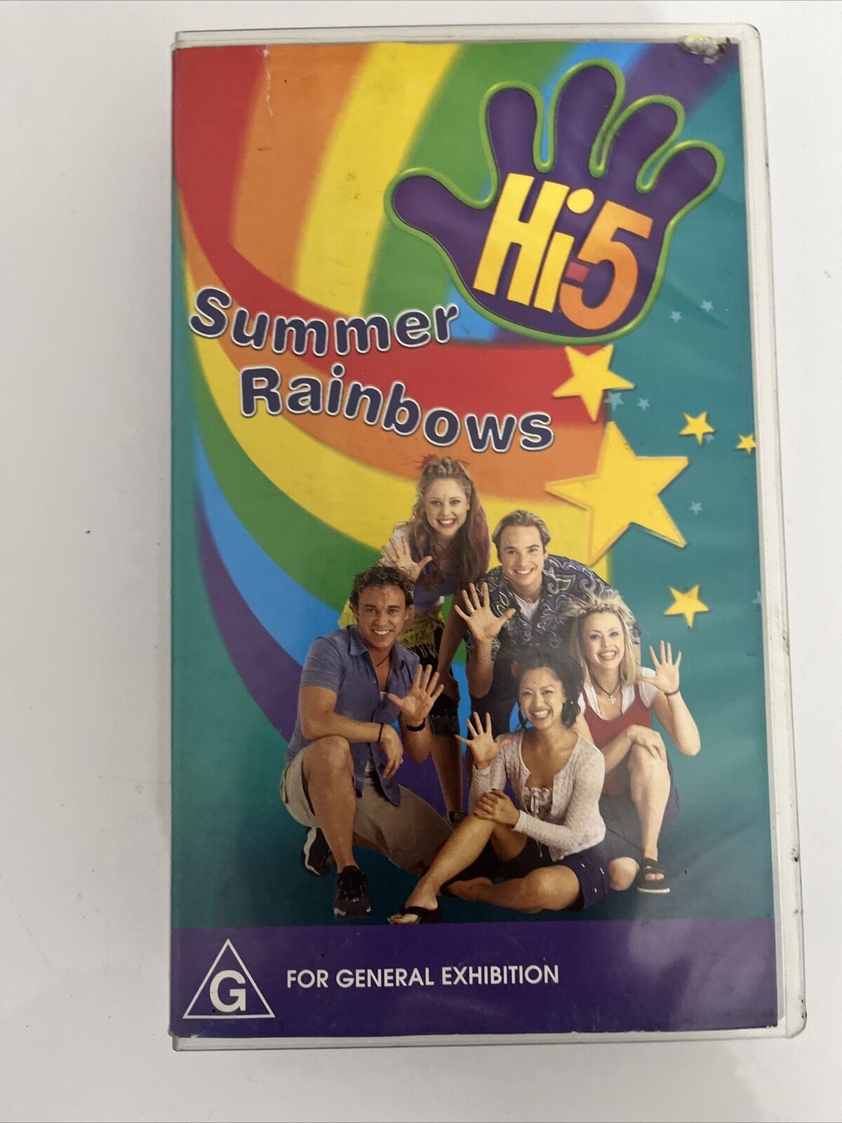 4x Hi-5 Hi5 Star Dreaming, Animal Adventures, Move Body, Summer Rainbows VHS PAL