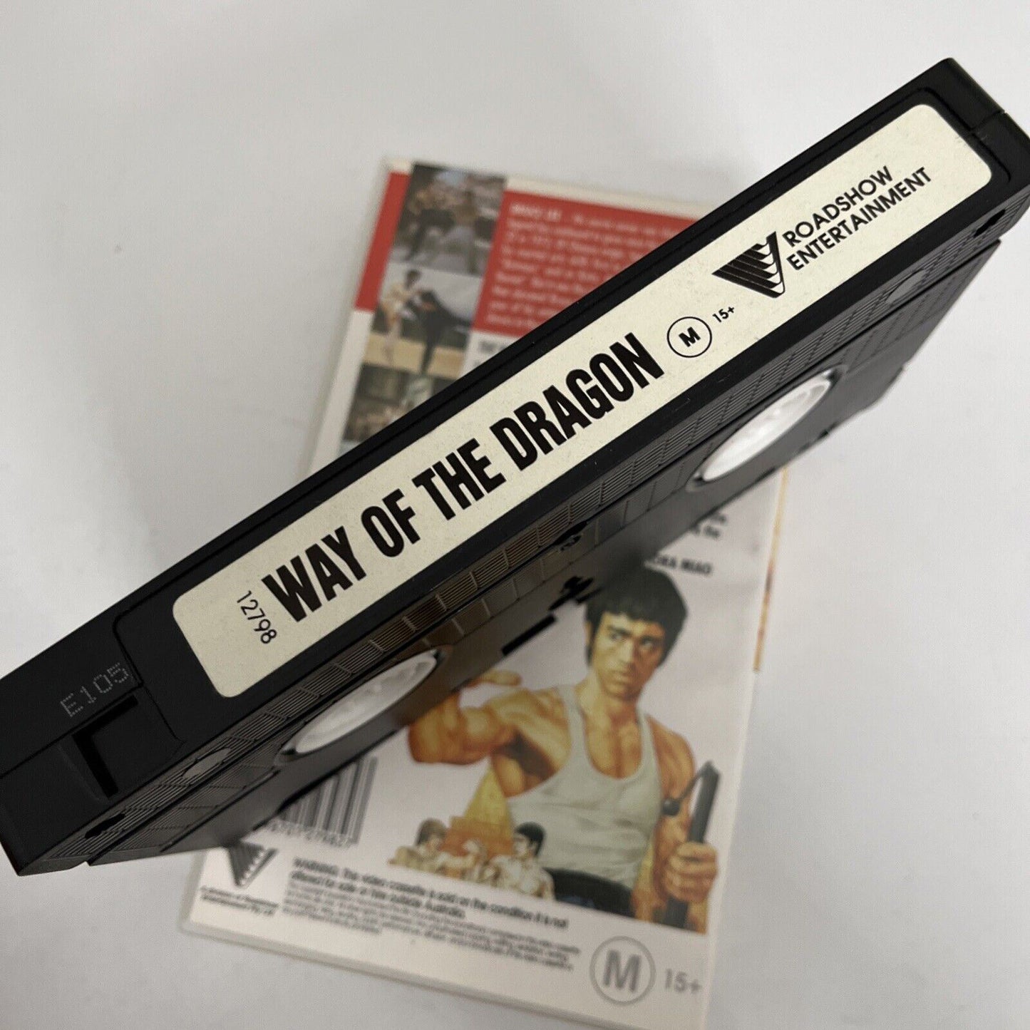 The Way Of The Dragon VHS 1972 PAL Bruce Lee
